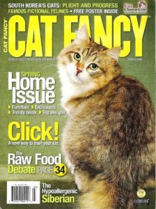 Featured in Cat Fancy Magazine
